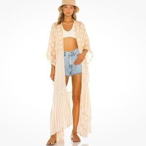 FREE PEOPLE Boho Kimono or Beach Cover Up NEW Bohemian KENNA